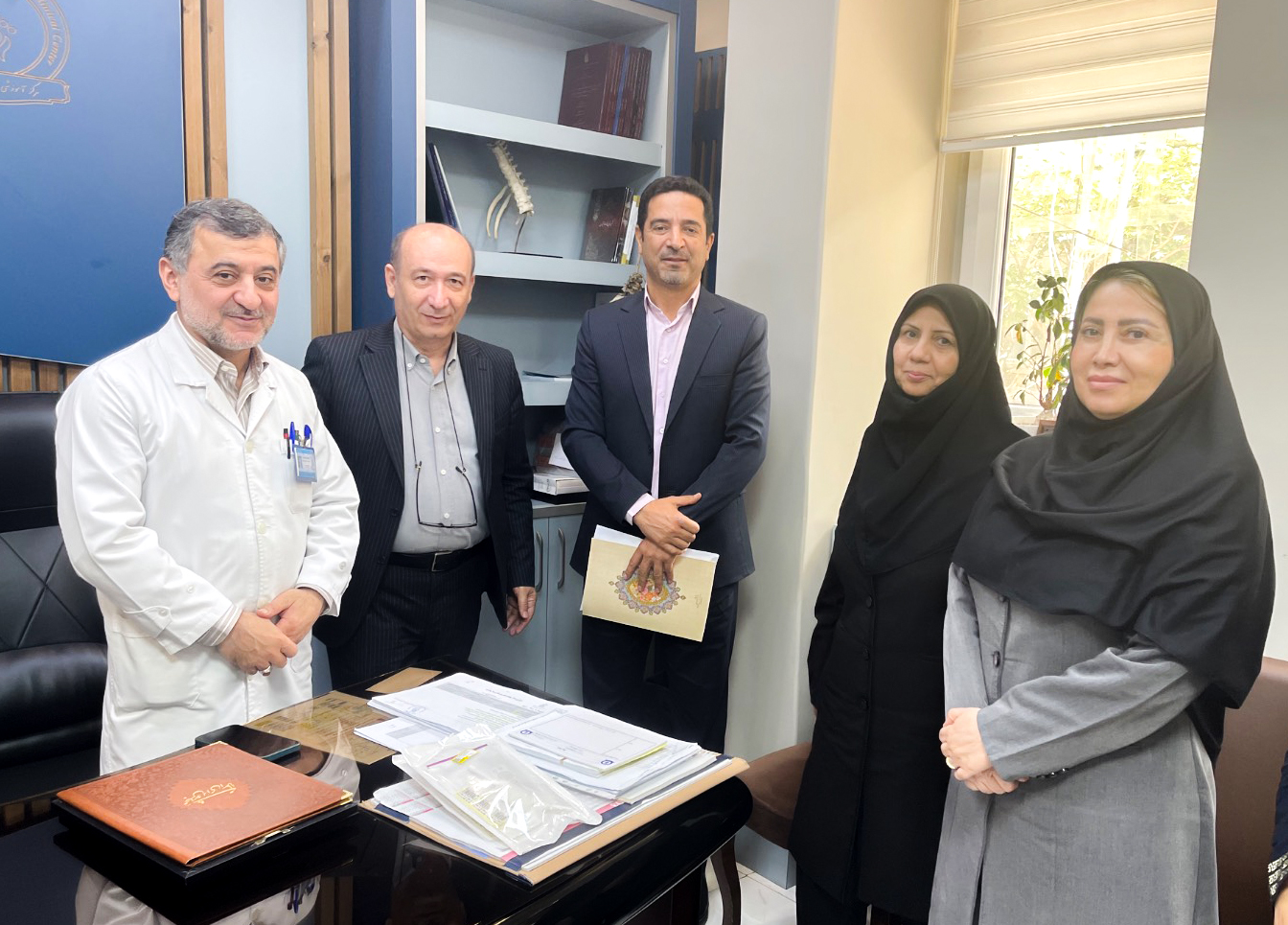 سرپرست مدیریت بیمارستان شفا یحیائیان معارفه شد